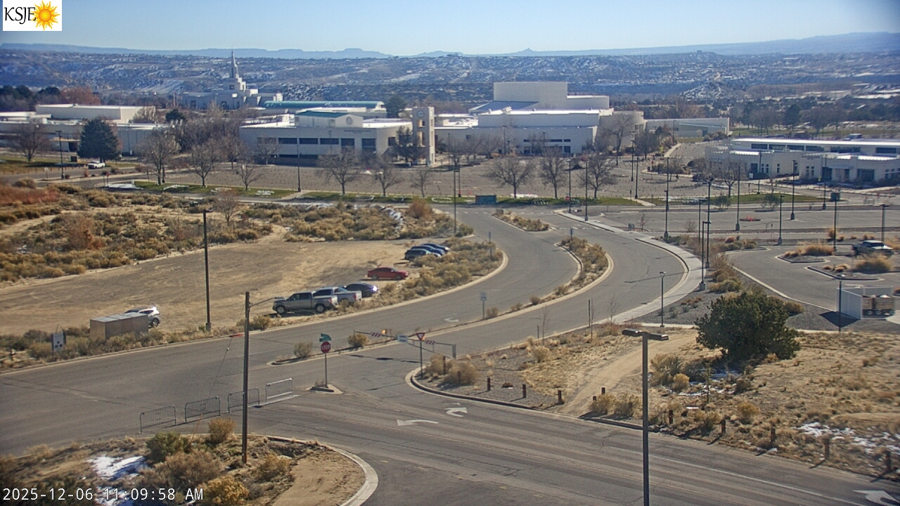 Thumbnail for current weather camera view from KSJE-San Juan College in Farmington, New Mexico