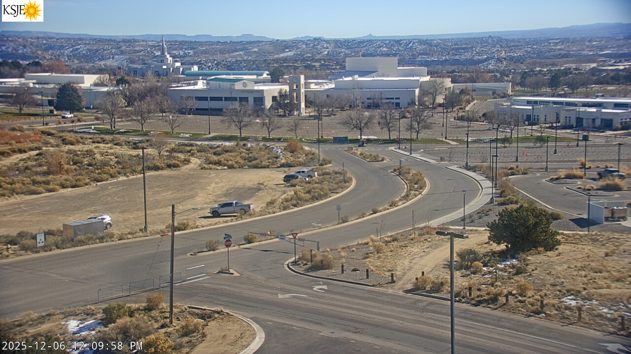 Thumbnail for current weather camera view from KSJE-San Juan College in Farmington, New Mexico