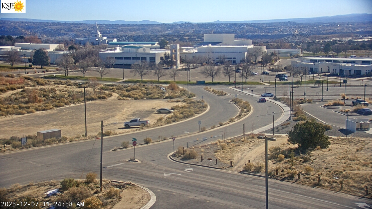 Thumbnail for current weather camera view from KSJE-San Juan College in Farmington, New Mexico
