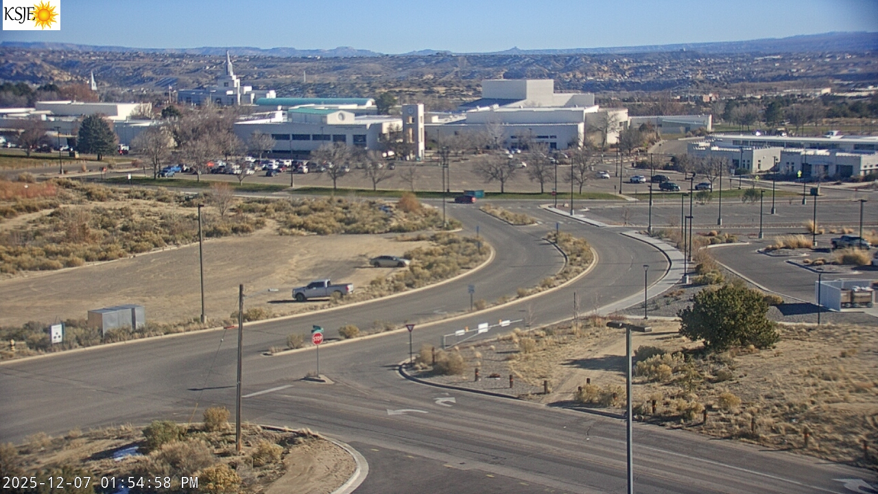 Thumbnail for current weather camera view from KSJE-San Juan College in Farmington, New Mexico
