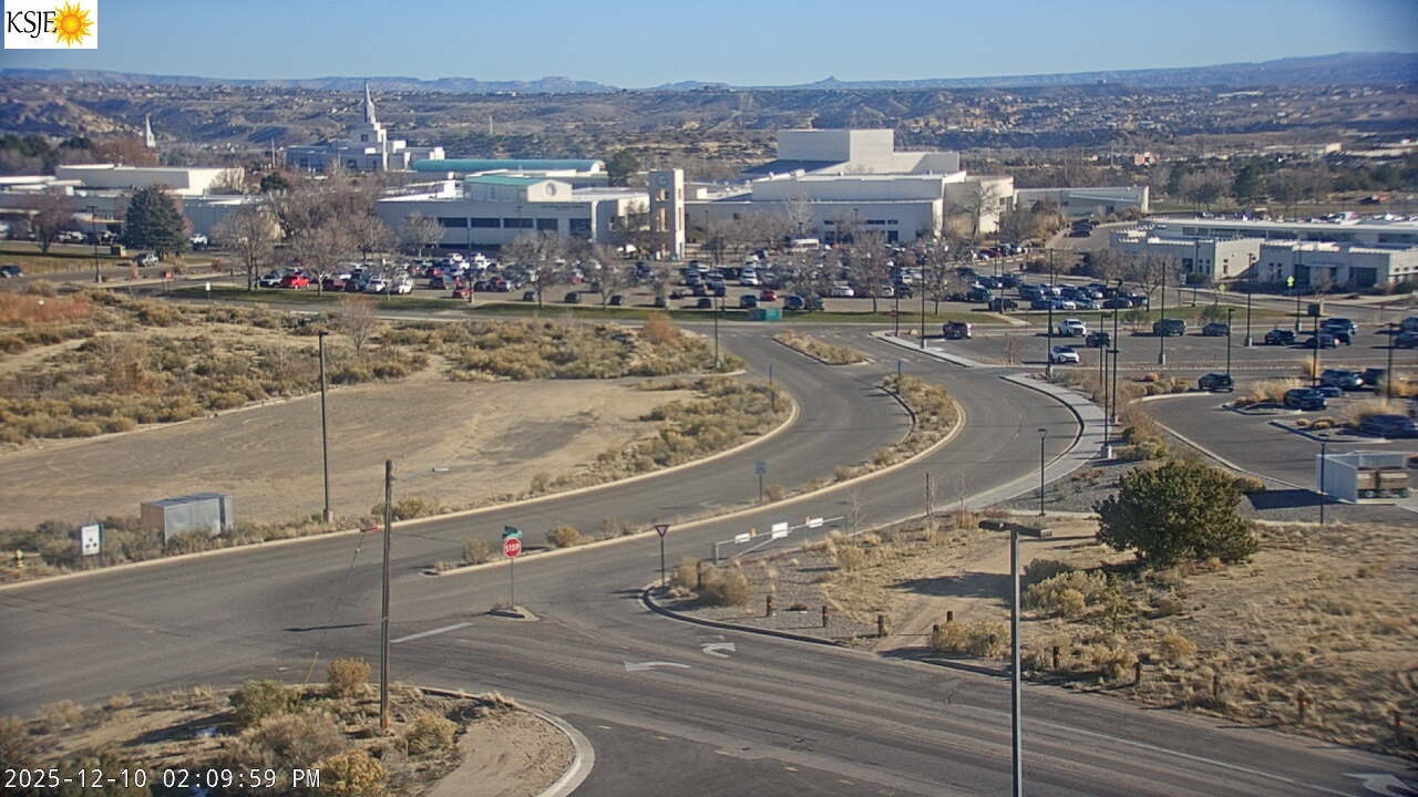 Thumbnail for current weather camera view from KSJE-San Juan College in Farmington, New Mexico