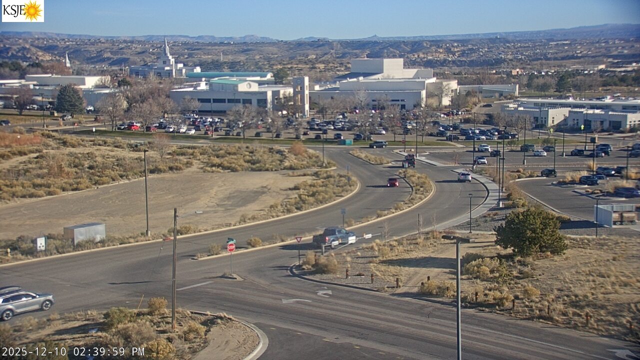 Thumbnail for current weather camera view from KSJE-San Juan College in Farmington, New Mexico