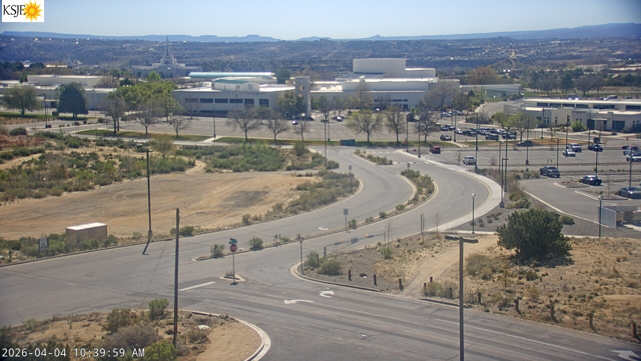 Thumbnail for current weather camera view from KSJE-San Juan College in Farmington, New Mexico
