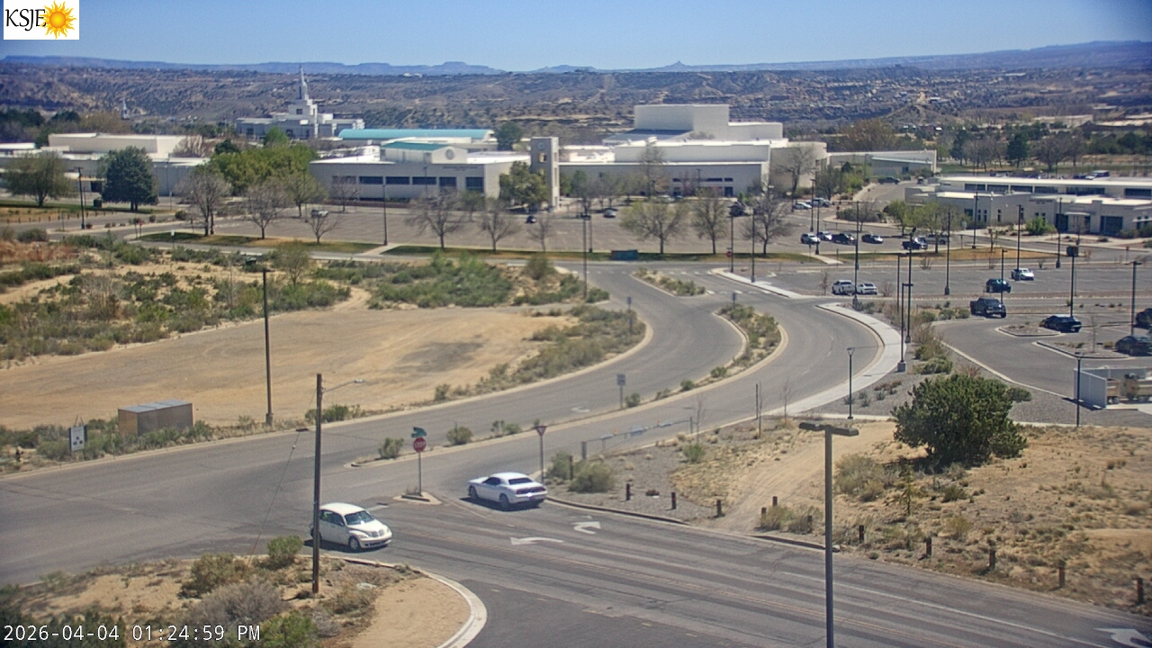 Thumbnail for current weather camera view from KSJE-San Juan College in Farmington, New Mexico