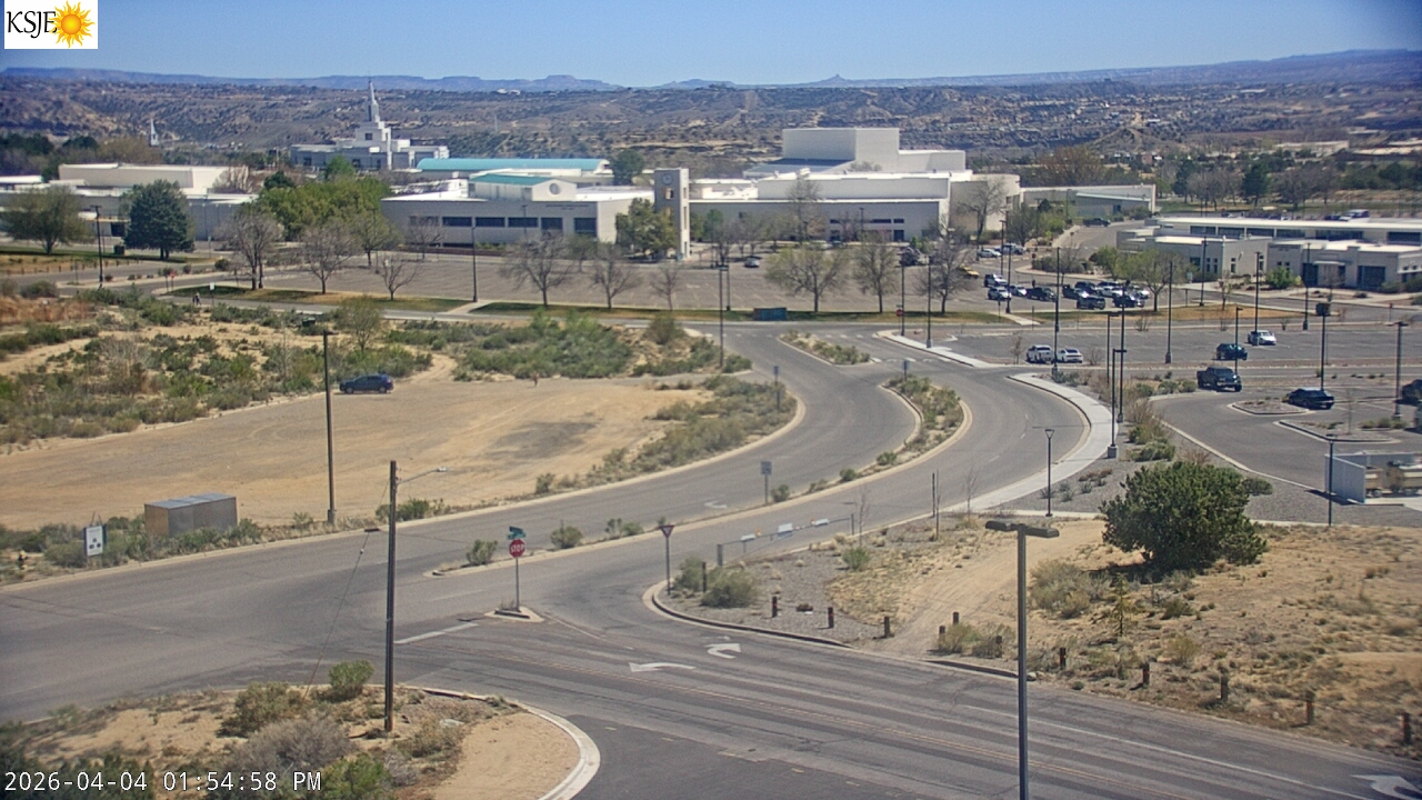 Thumbnail for current weather camera view from KSJE-San Juan College in Farmington, New Mexico