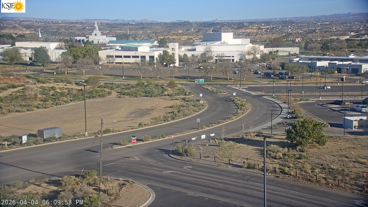 Thumbnail for current weather camera view from KSJE-San Juan College in Farmington, New Mexico
