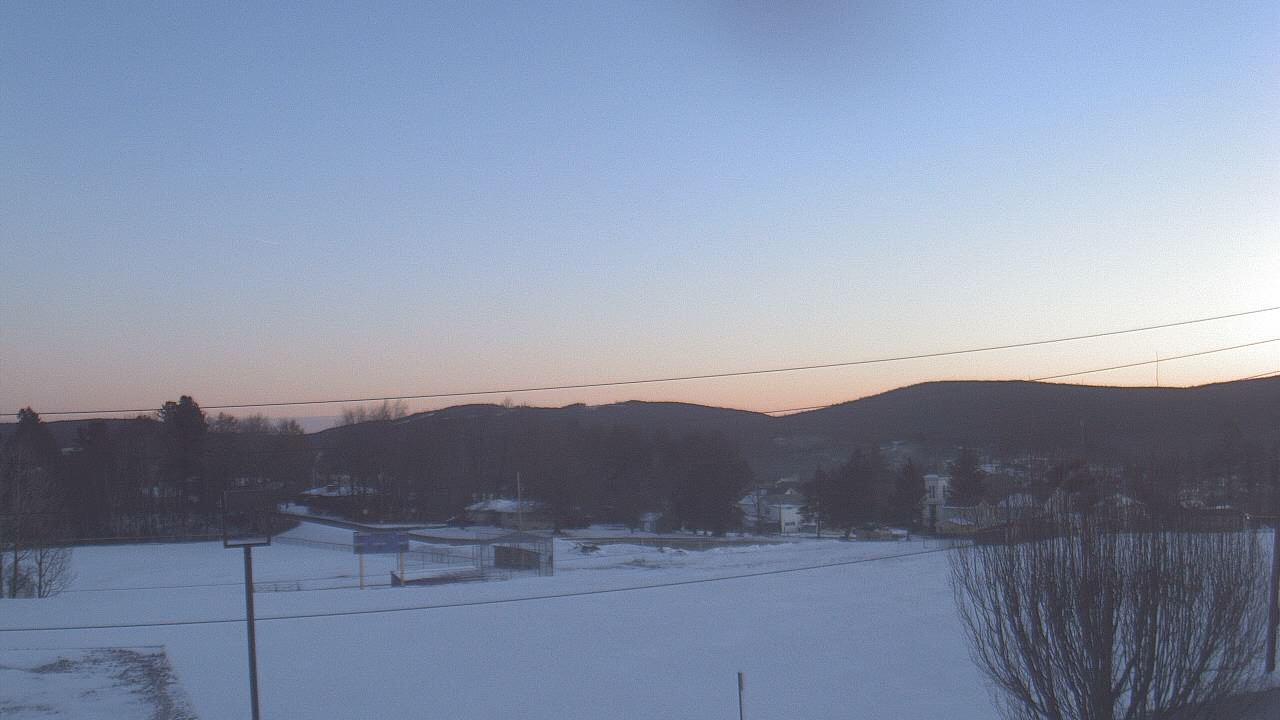 Thumbnail for current weather camera view from Forest City Regional Jr Sr HS in Forest City, Pennsylvania