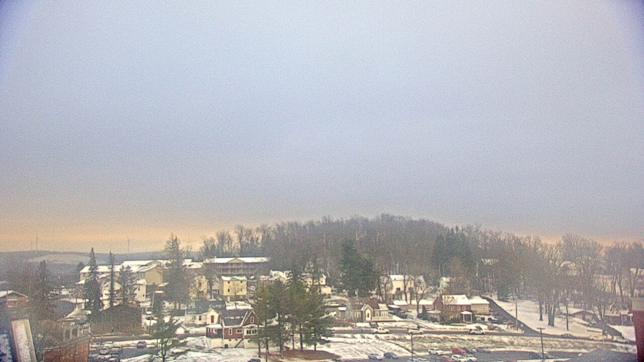 Thumbnail for current weather camera view from Frostburg State University in Frostburg, Maryland