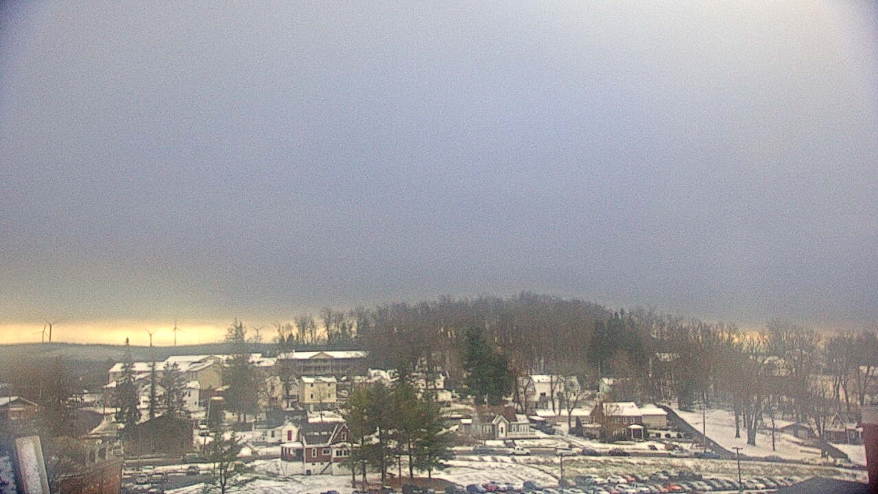 Thumbnail for current weather camera view from Frostburg State University in Frostburg, Maryland