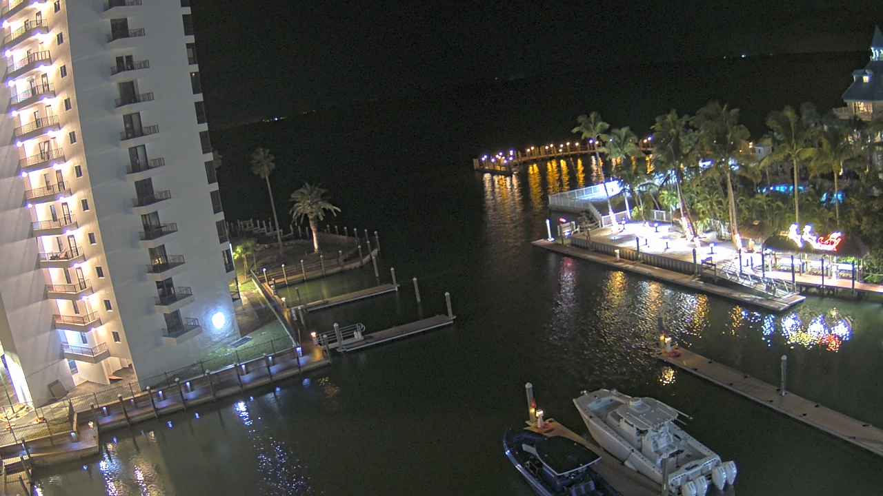 Thumbnail for current weather camera view from Sanibel Harbour Yacht Club in Punta Rassa, Florida