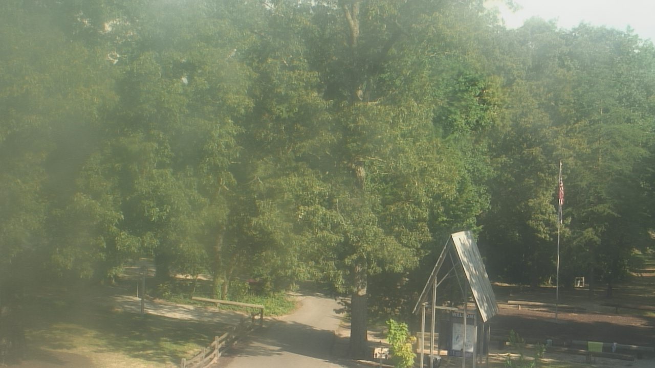 Thumbnail for current weather camera view from Camp Marymount in Fairview, Tennessee