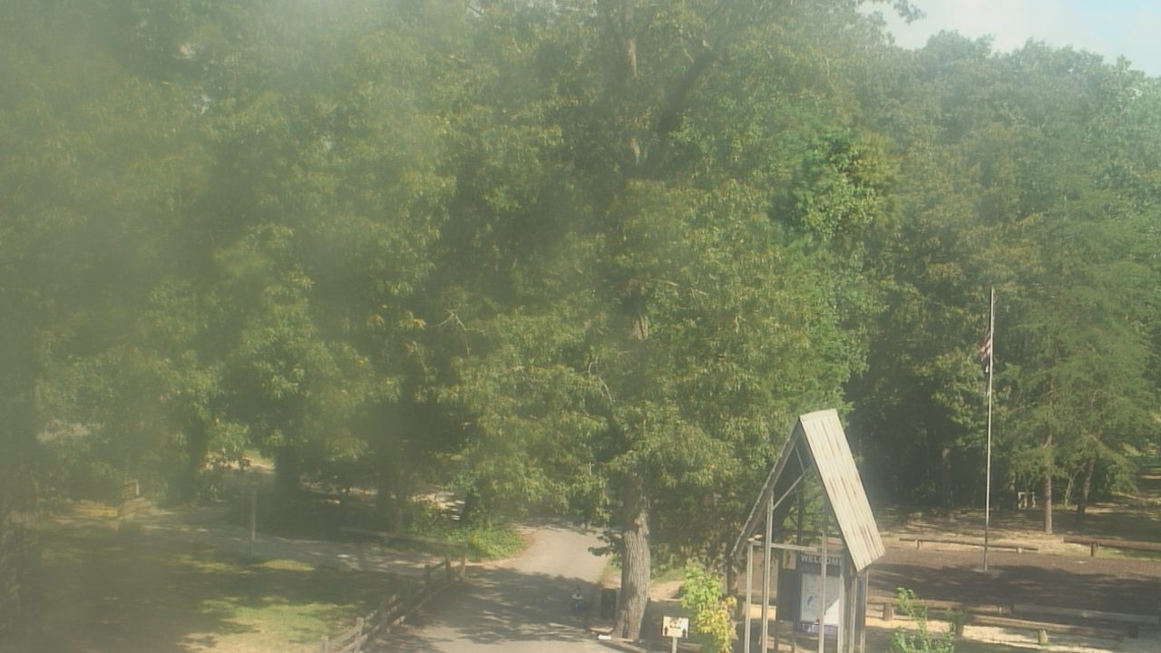 Thumbnail for current weather camera view from Camp Marymount in Fairview, Tennessee