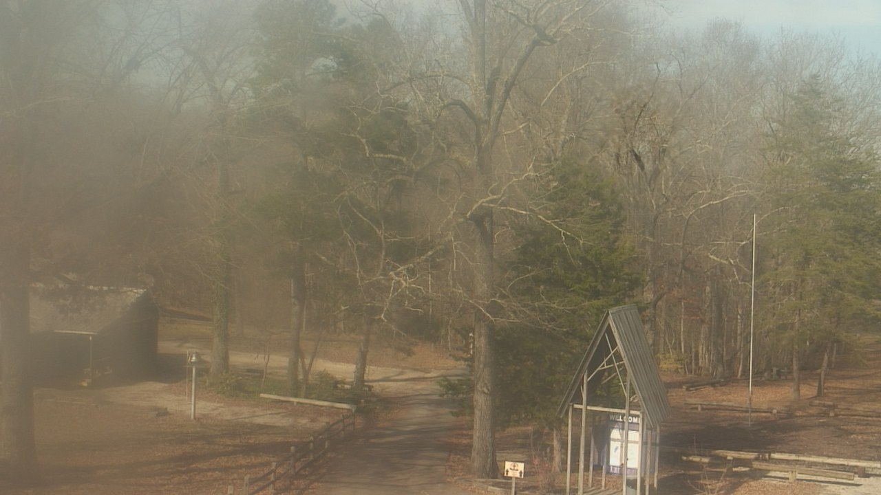 Thumbnail for current weather camera view from Camp Marymount in Fairview, Tennessee