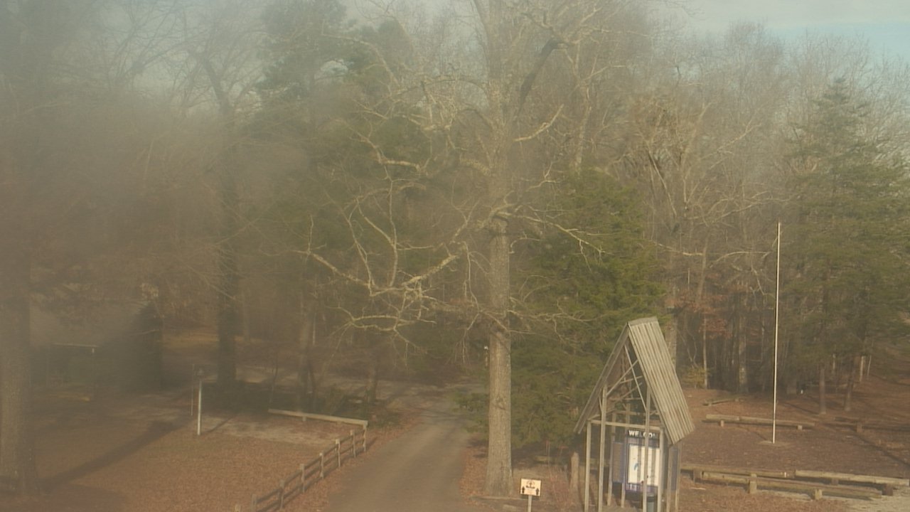 Thumbnail for current weather camera view from Camp Marymount in Fairview, Tennessee