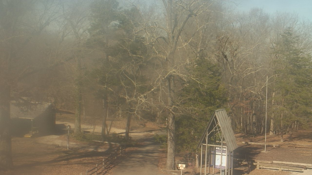 Thumbnail for current weather camera view from Camp Marymount in Fairview, Tennessee