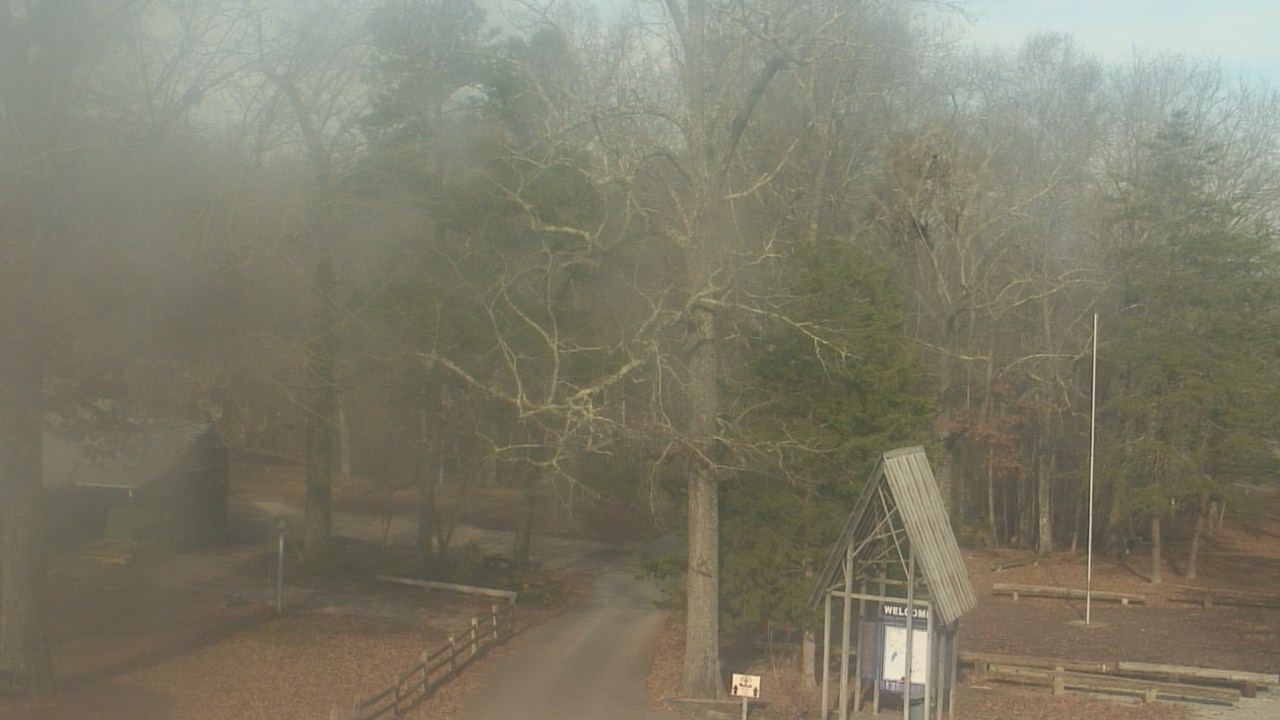 Thumbnail for current weather camera view from Camp Marymount in Fairview, Tennessee
