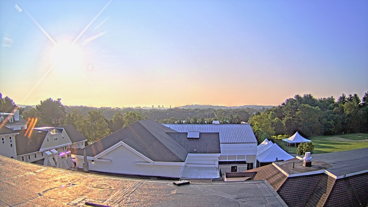 Thumbnail for current weather camera view from Fessenden School in Newton, Massachusetts