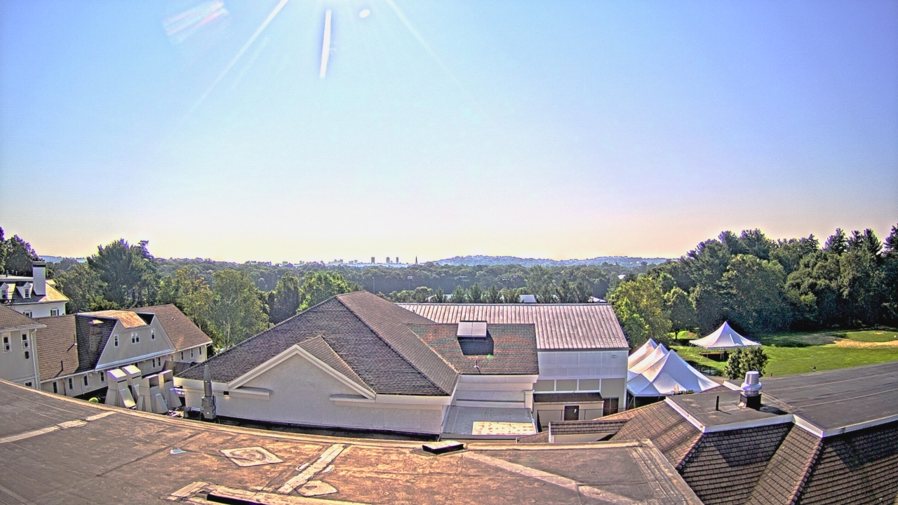 Thumbnail for current weather camera view from Fessenden School in Newton, Massachusetts
