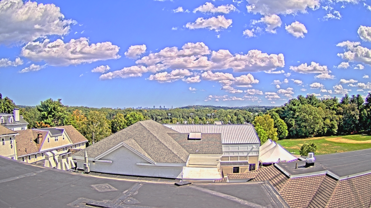 Thumbnail for current weather camera view from Fessenden School in Newton, Massachusetts