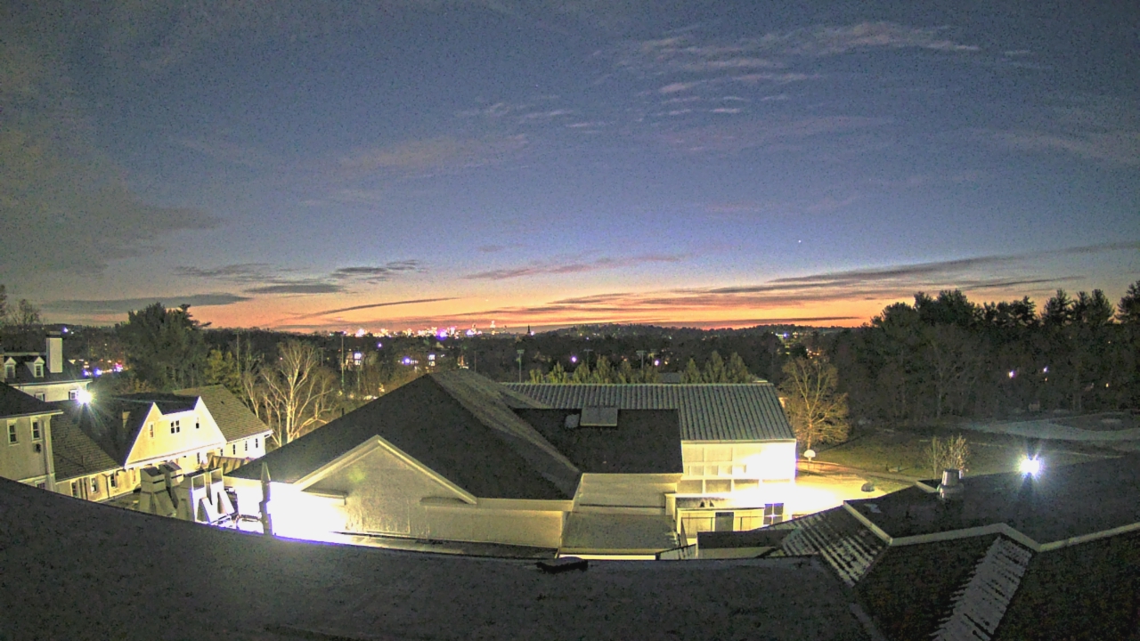 Thumbnail for current weather camera view from Fessenden School in Newton, Massachusetts