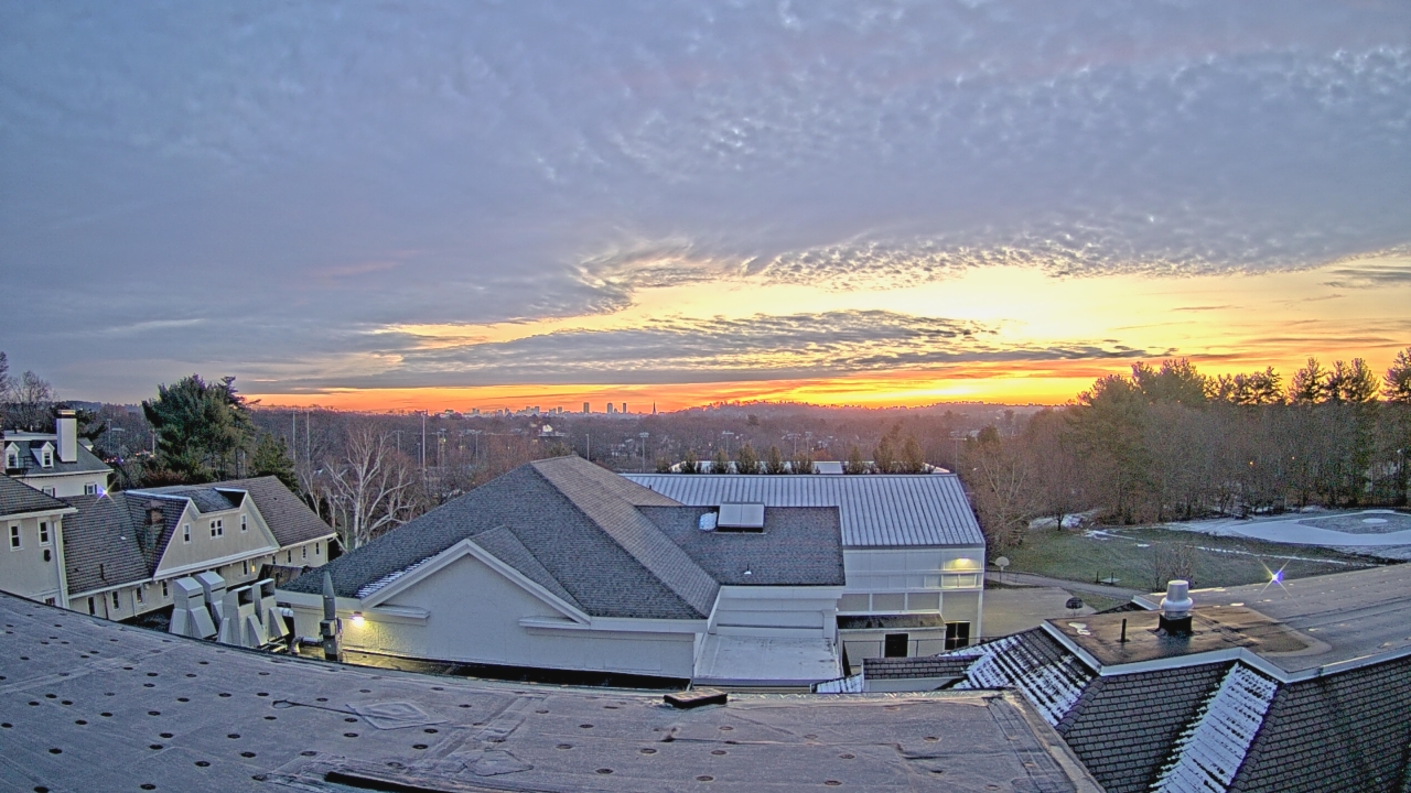 Thumbnail for current weather camera view from Fessenden School in Newton, Massachusetts