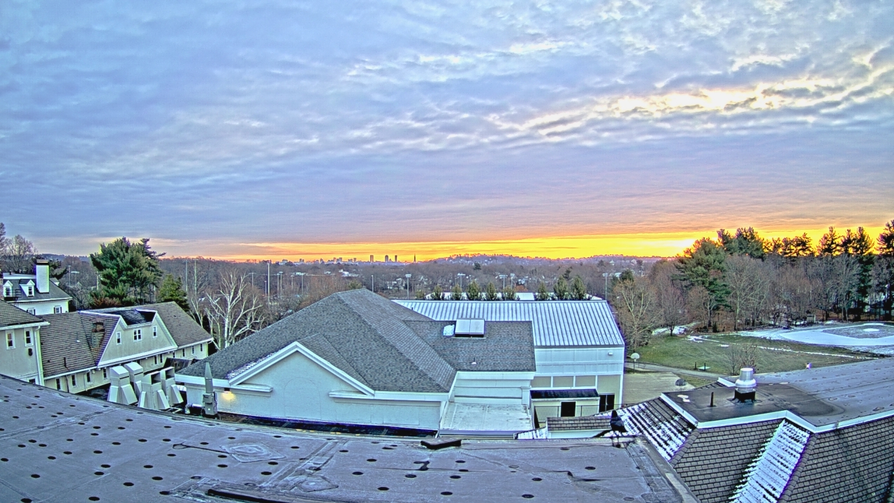 Thumbnail for current weather camera view from Fessenden School in Newton, Massachusetts