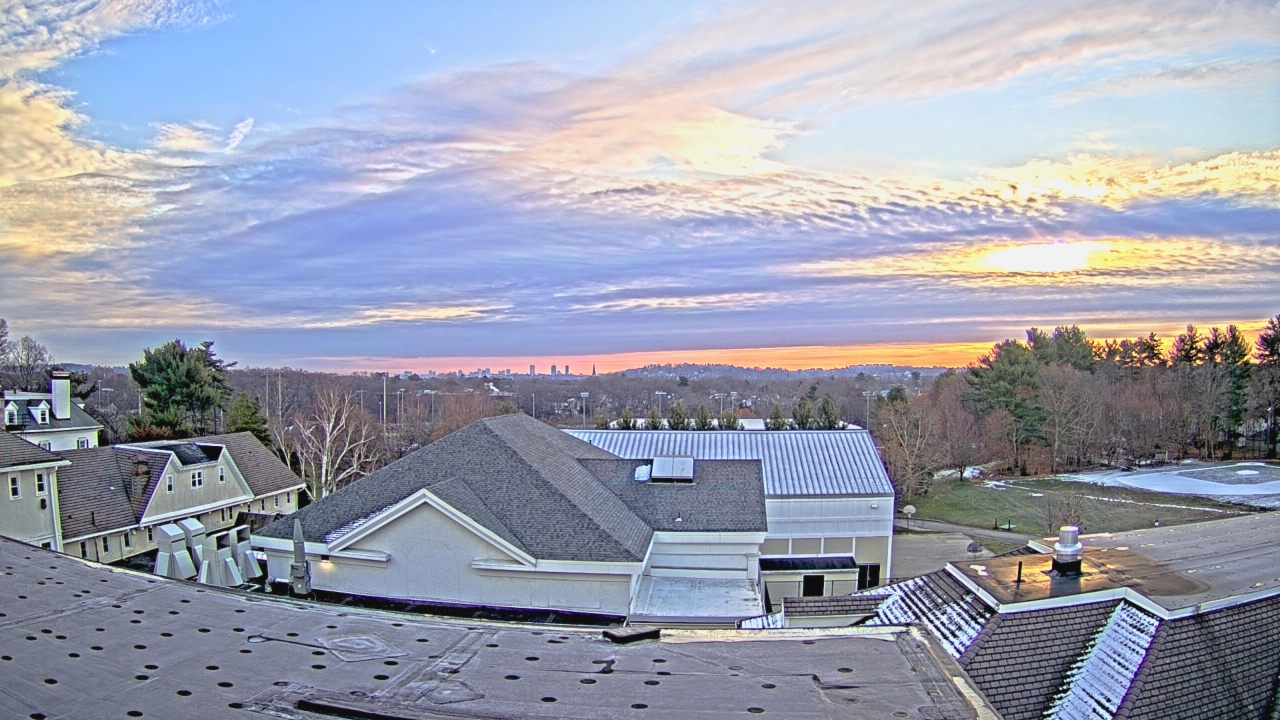 Thumbnail for current weather camera view from Fessenden School in Newton, Massachusetts