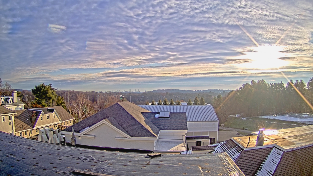 Thumbnail for current weather camera view from Fessenden School in Newton, Massachusetts