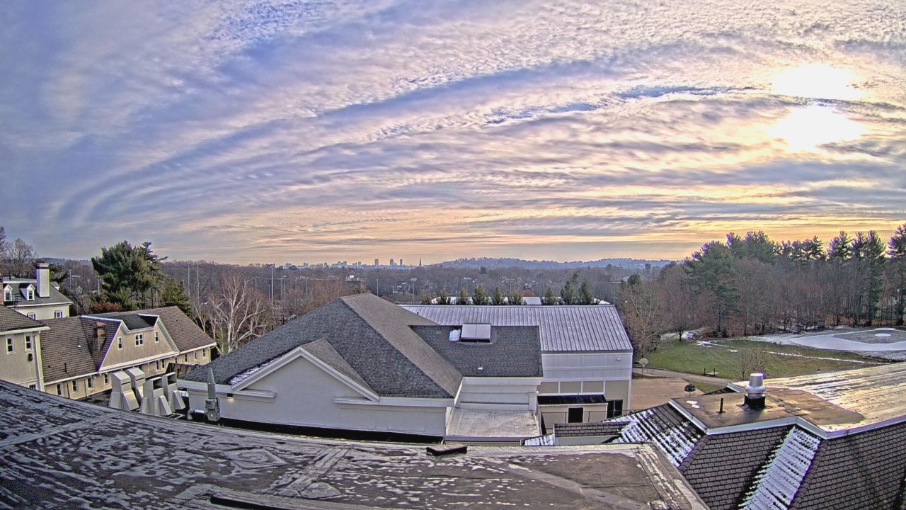 Thumbnail for current weather camera view from Fessenden School in Newton, Massachusetts