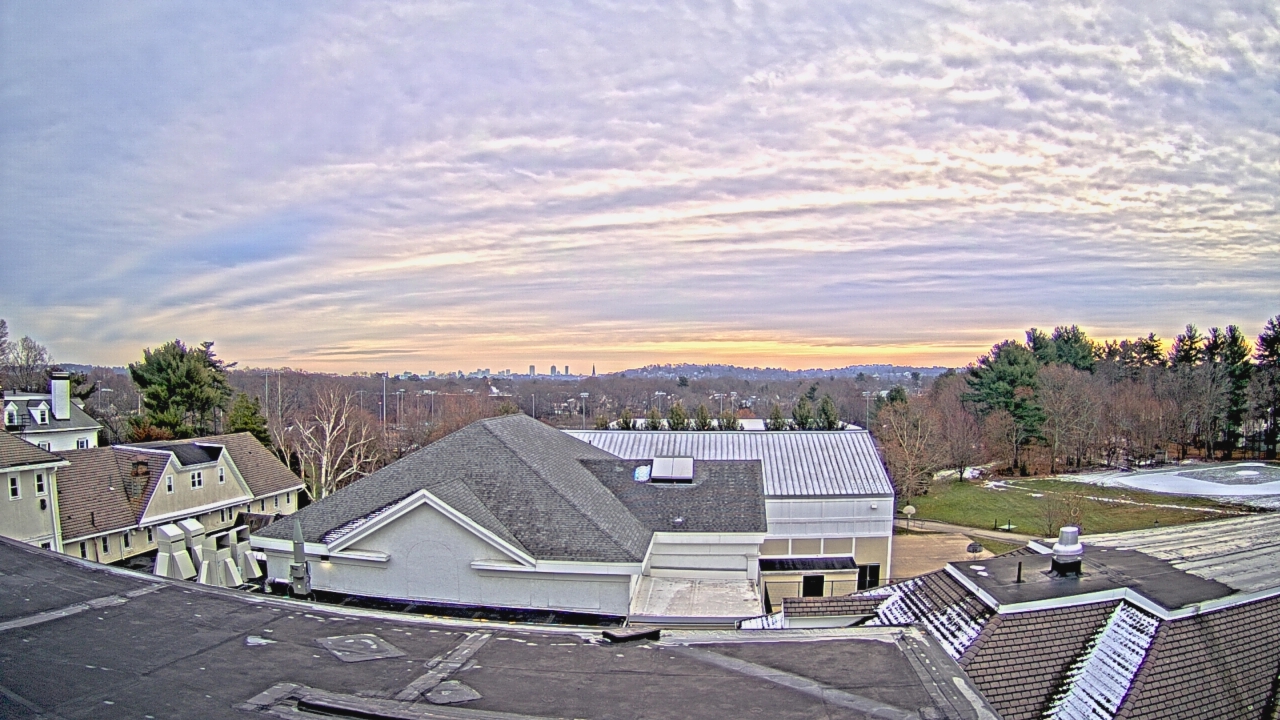Thumbnail for current weather camera view from Fessenden School in Newton, Massachusetts
