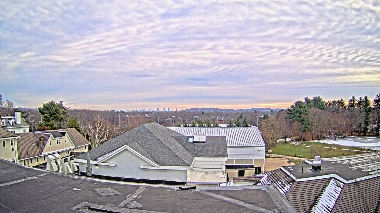 Thumbnail for current weather camera view from Fessenden School in Newton, Massachusetts