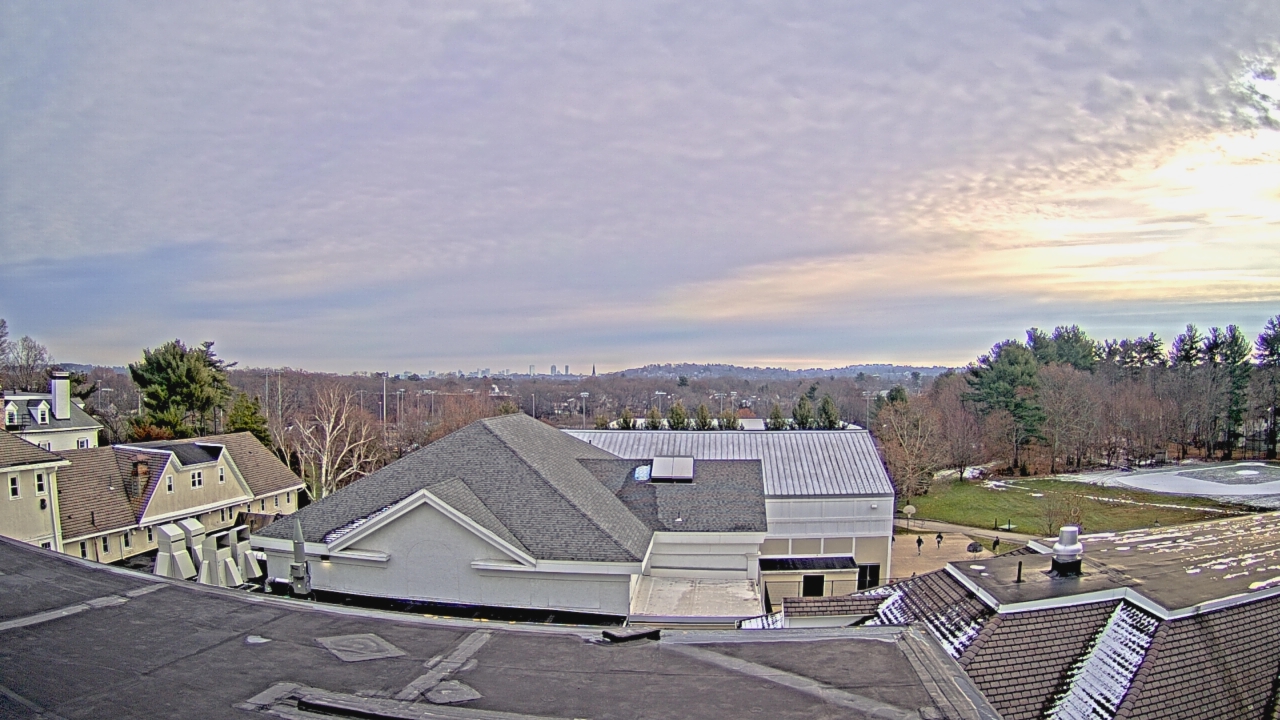 Thumbnail for current weather camera view from Fessenden School in Newton, Massachusetts