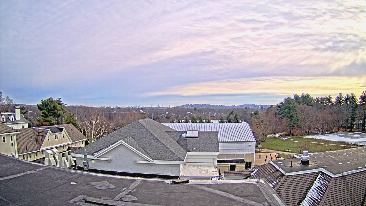 Thumbnail for current weather camera view from Fessenden School in Newton, Massachusetts