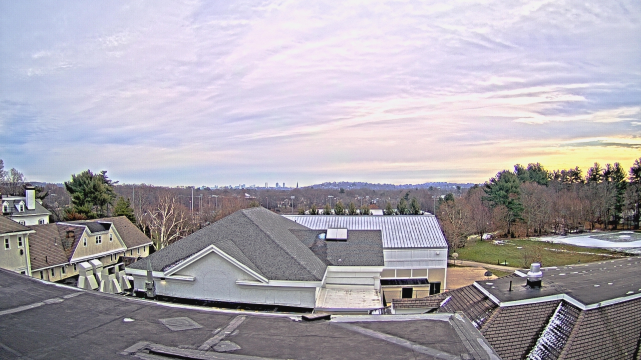 Thumbnail for current weather camera view from Fessenden School in Newton, Massachusetts