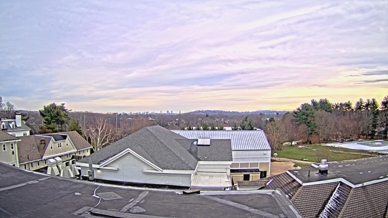Thumbnail for current weather camera view from Fessenden School in Newton, Massachusetts