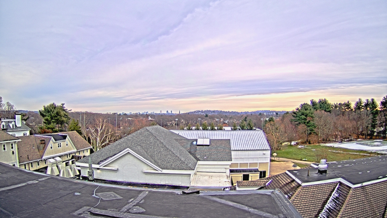Thumbnail for current weather camera view from Fessenden School in Newton, Massachusetts