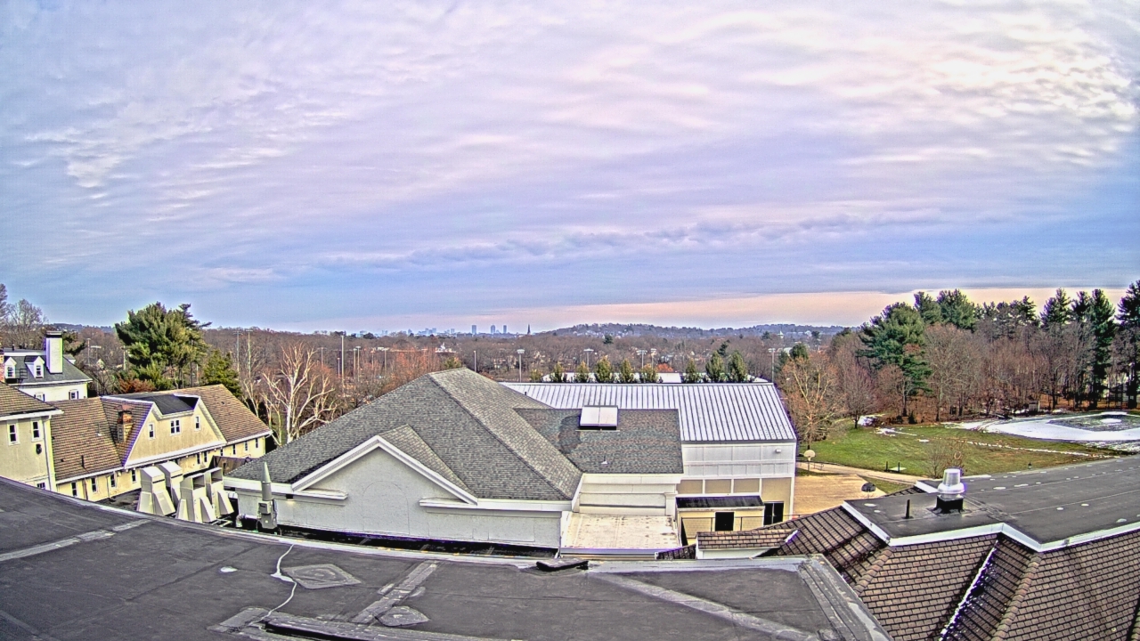 Thumbnail for current weather camera view from Fessenden School in Newton, Massachusetts