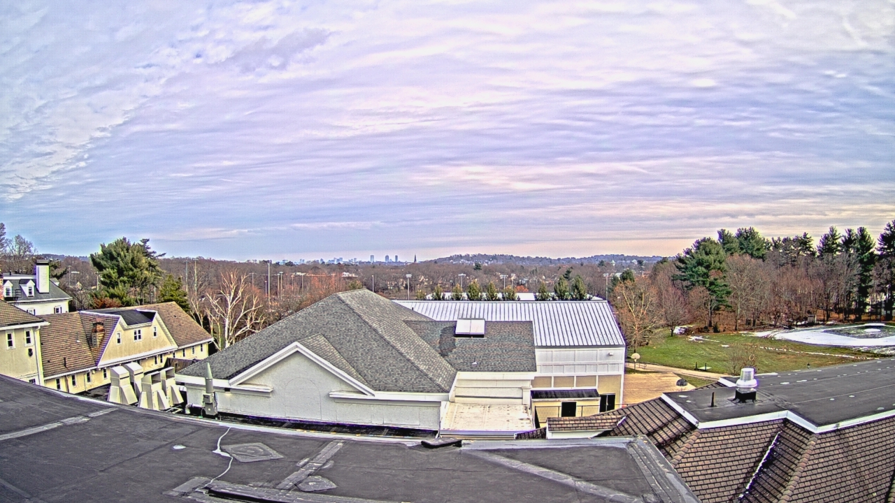 Thumbnail for current weather camera view from Fessenden School in Newton, Massachusetts