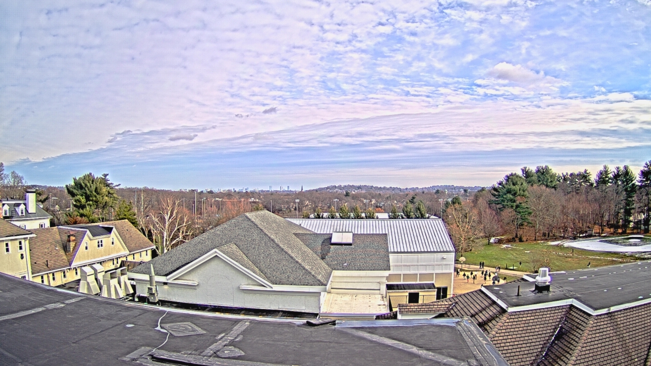 Thumbnail for current weather camera view from Fessenden School in Newton, Massachusetts