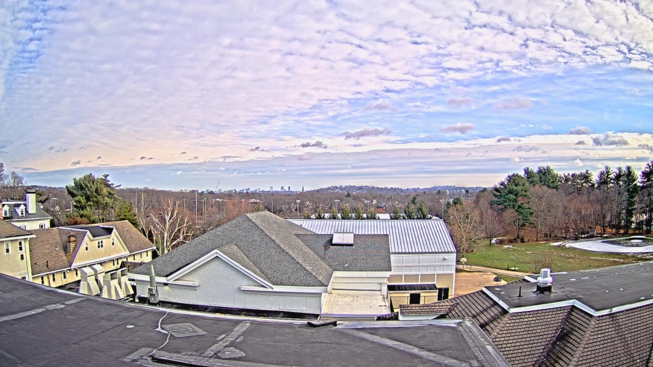 Thumbnail for current weather camera view from Fessenden School in Newton, Massachusetts
