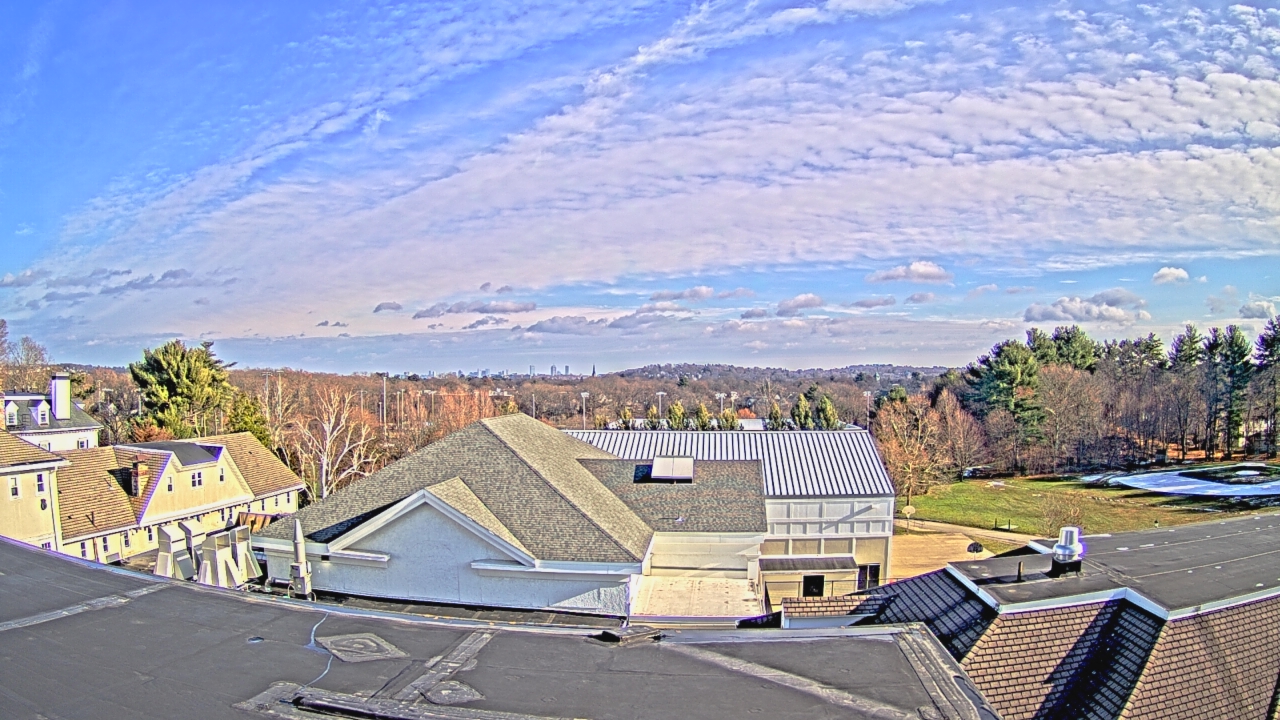 Thumbnail for current weather camera view from Fessenden School in Newton, Massachusetts