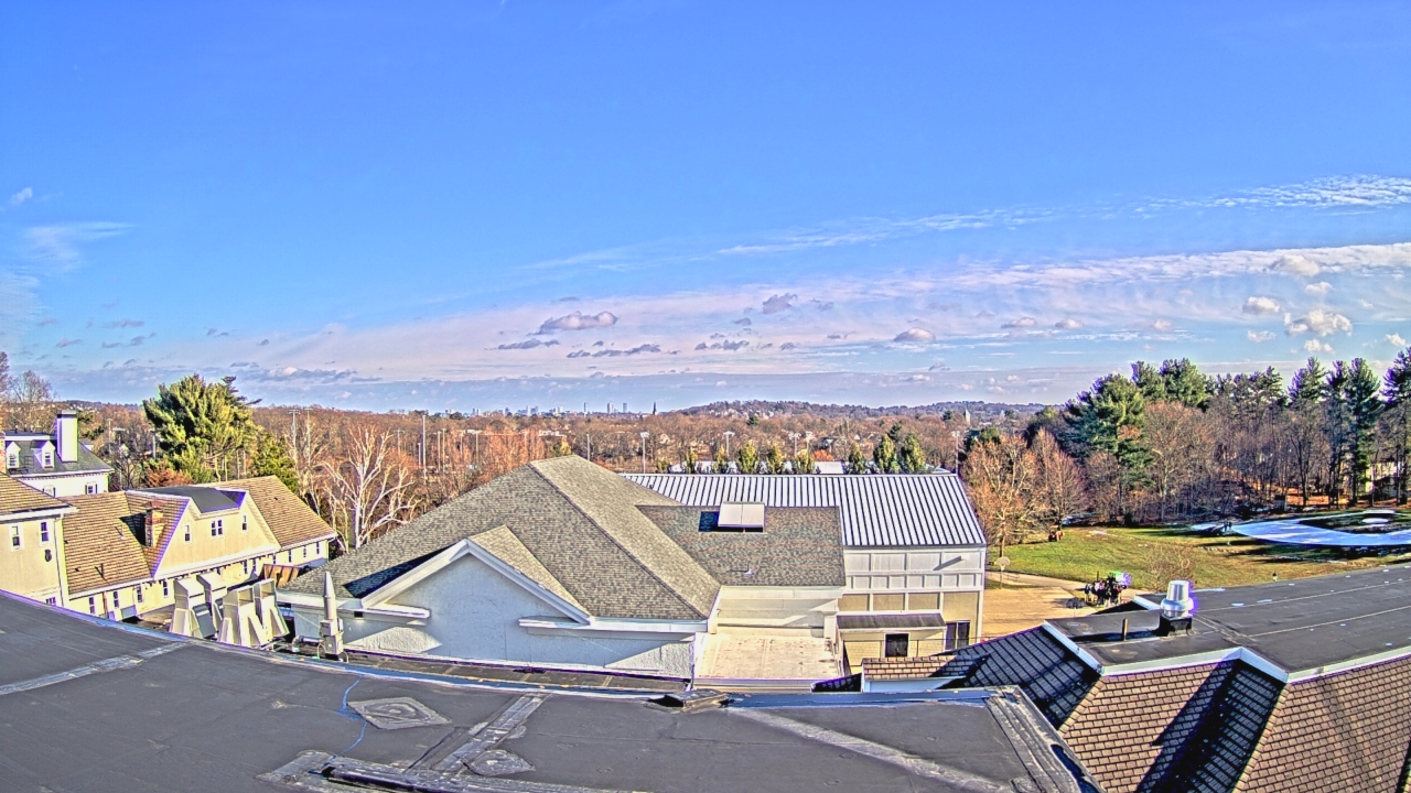 Thumbnail for current weather camera view from Fessenden School in Newton, Massachusetts