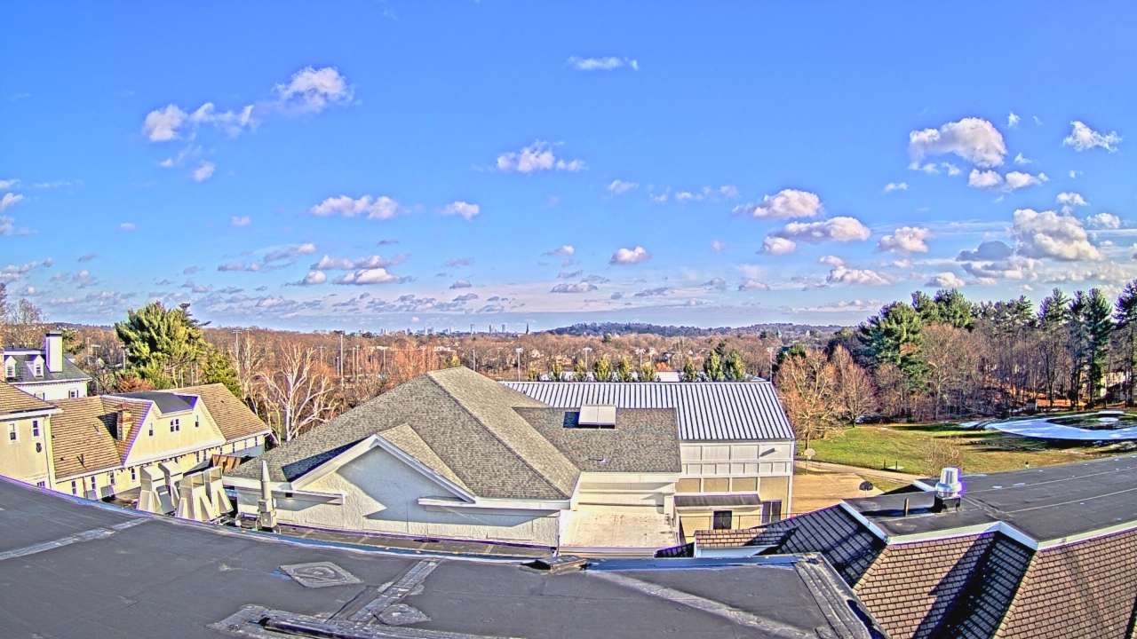 Thumbnail for current weather camera view from Fessenden School in Newton, Massachusetts