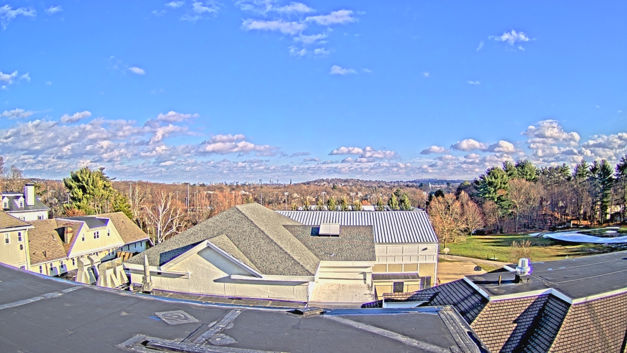 Thumbnail for current weather camera view from Fessenden School in Newton, Massachusetts