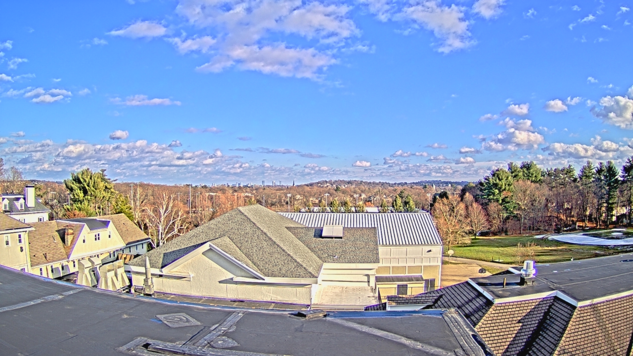 Thumbnail for current weather camera view from Fessenden School in Newton, Massachusetts