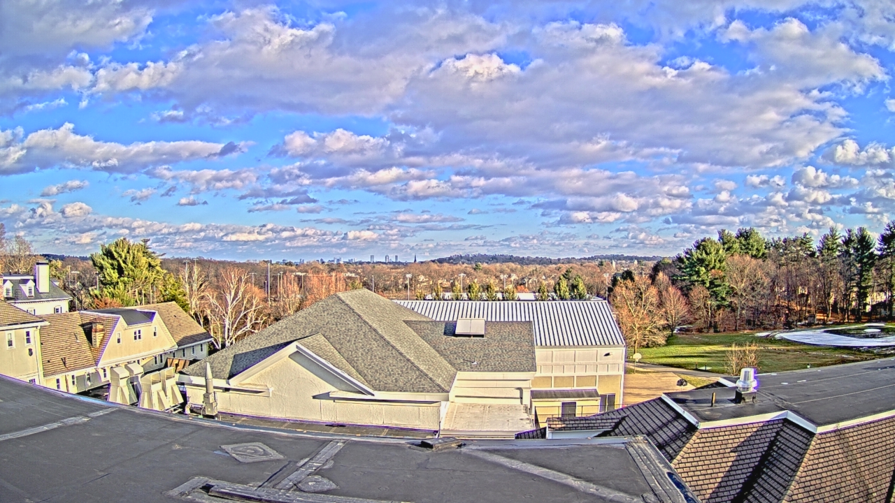 Thumbnail for current weather camera view from Fessenden School in Newton, Massachusetts