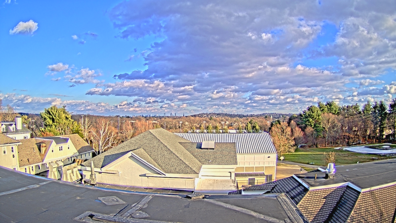 Thumbnail for current weather camera view from Fessenden School in Newton, Massachusetts