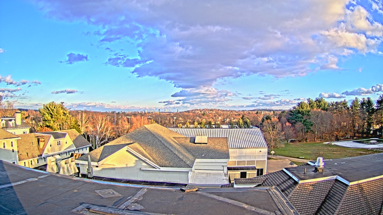 Thumbnail for current weather camera view from Fessenden School in Newton, Massachusetts