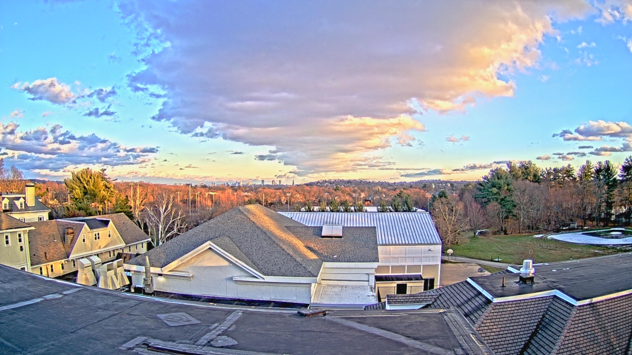 Thumbnail for current weather camera view from Fessenden School in Newton, Massachusetts