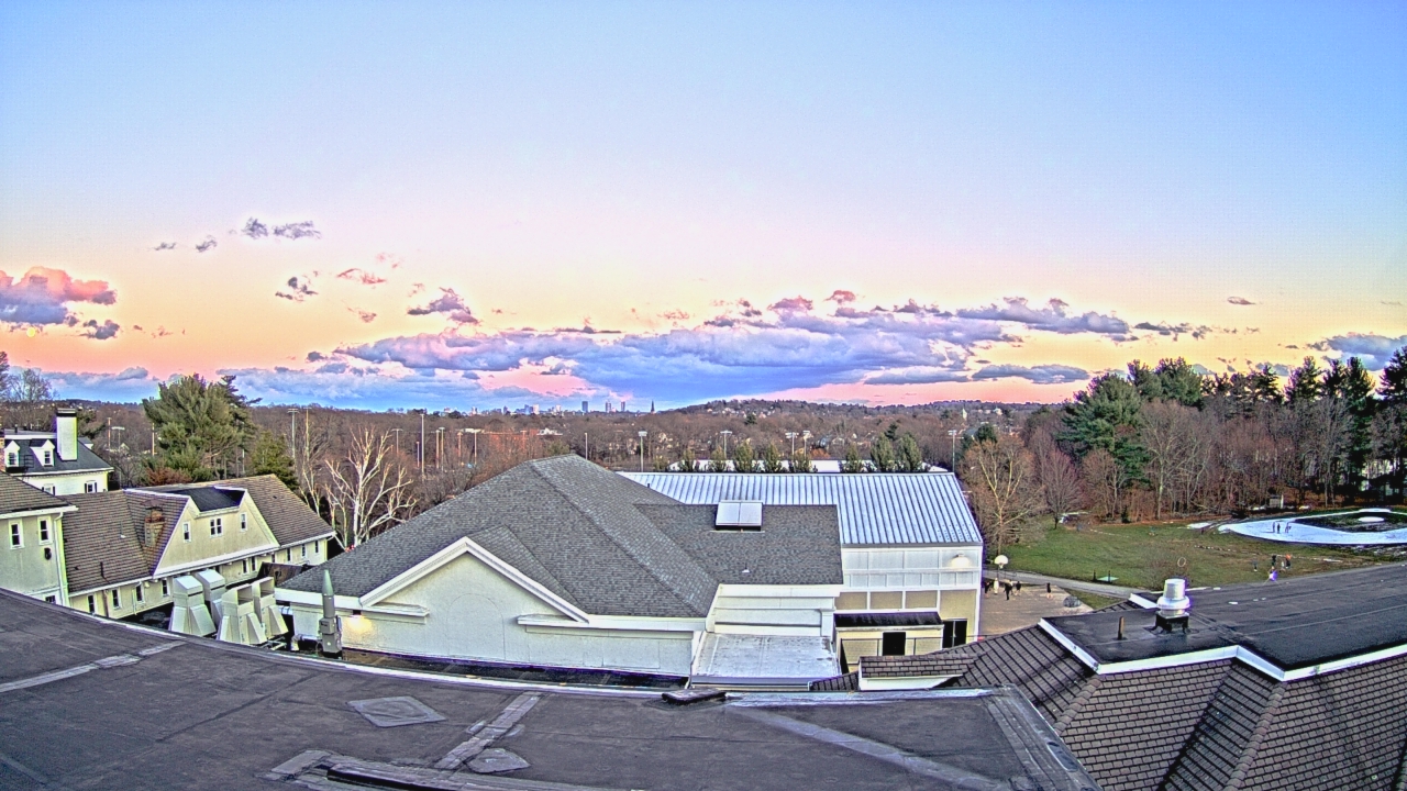 Thumbnail for current weather camera view from Fessenden School in Newton, Massachusetts